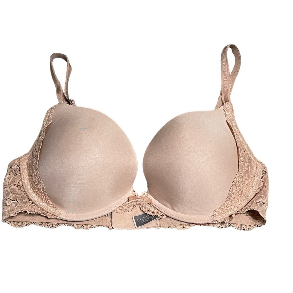 Victoria's Secret‎ Women's 34D Dream Angels Push Up Bra Underwire Tan Fast Ship